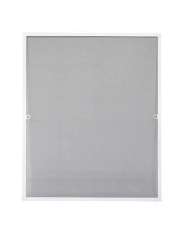 Mosquitera fija MF01 - 120 x 140 cm - Aluminio / Fibra de vidrio - Blanco 2