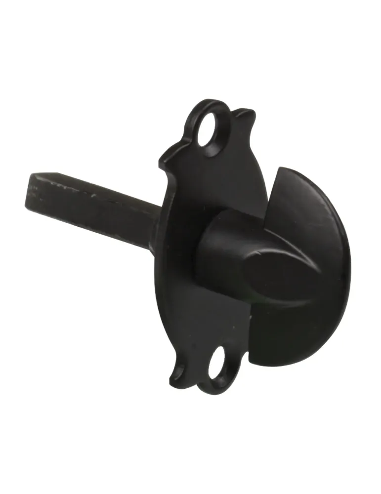 Muletilla 10P - 30 mm - Zamak - Negro