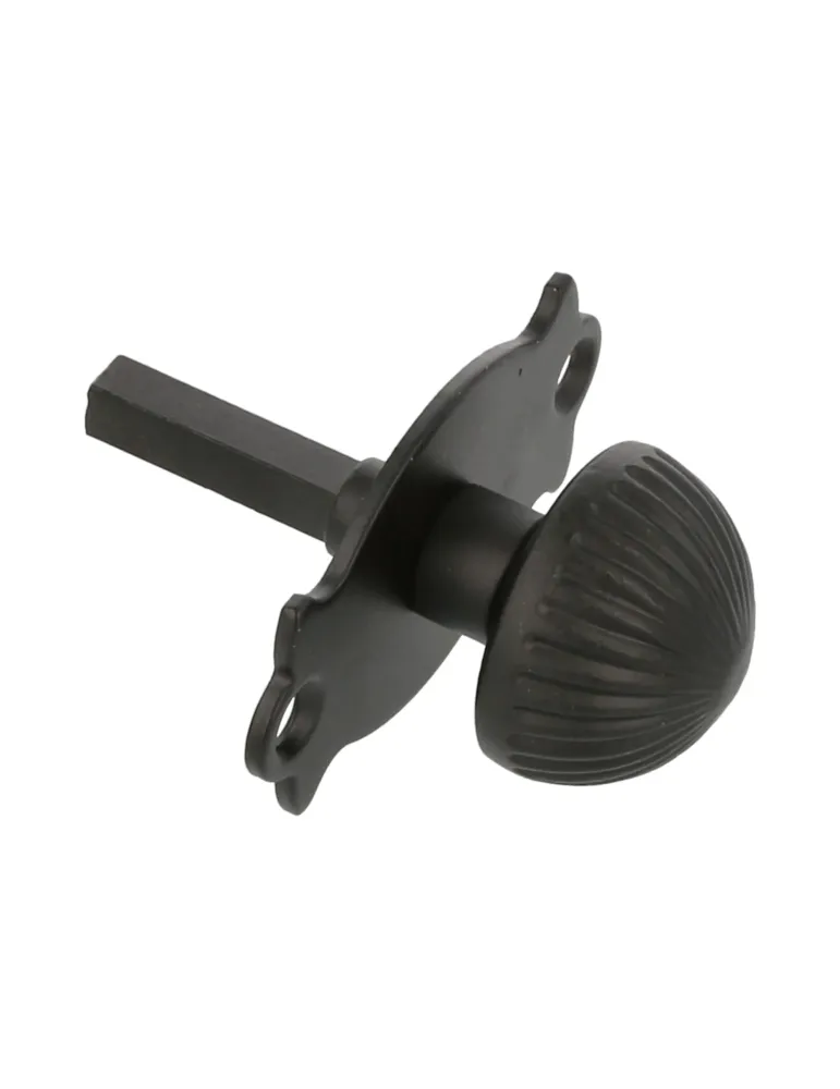 Muletilla 11P - Ø33 mm - Zamak - Negro