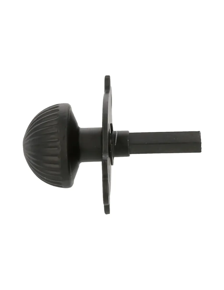 Muletilla 11P - Ø33 mm - Zamak - Negro