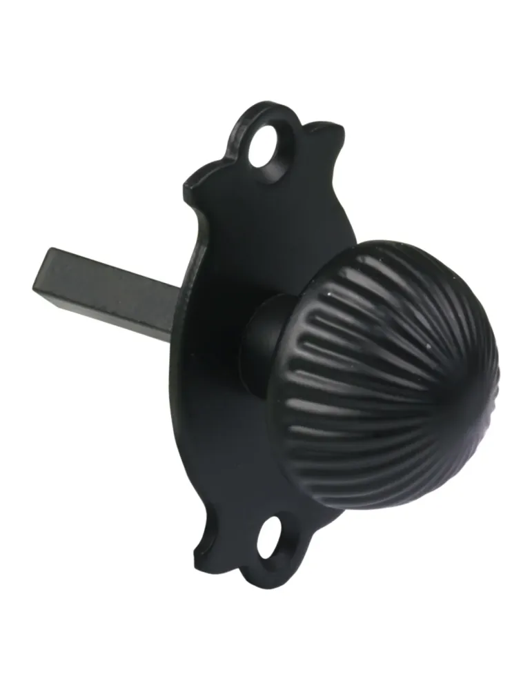 Muletilla 11P - Ø33 mm - Zamak - Negro