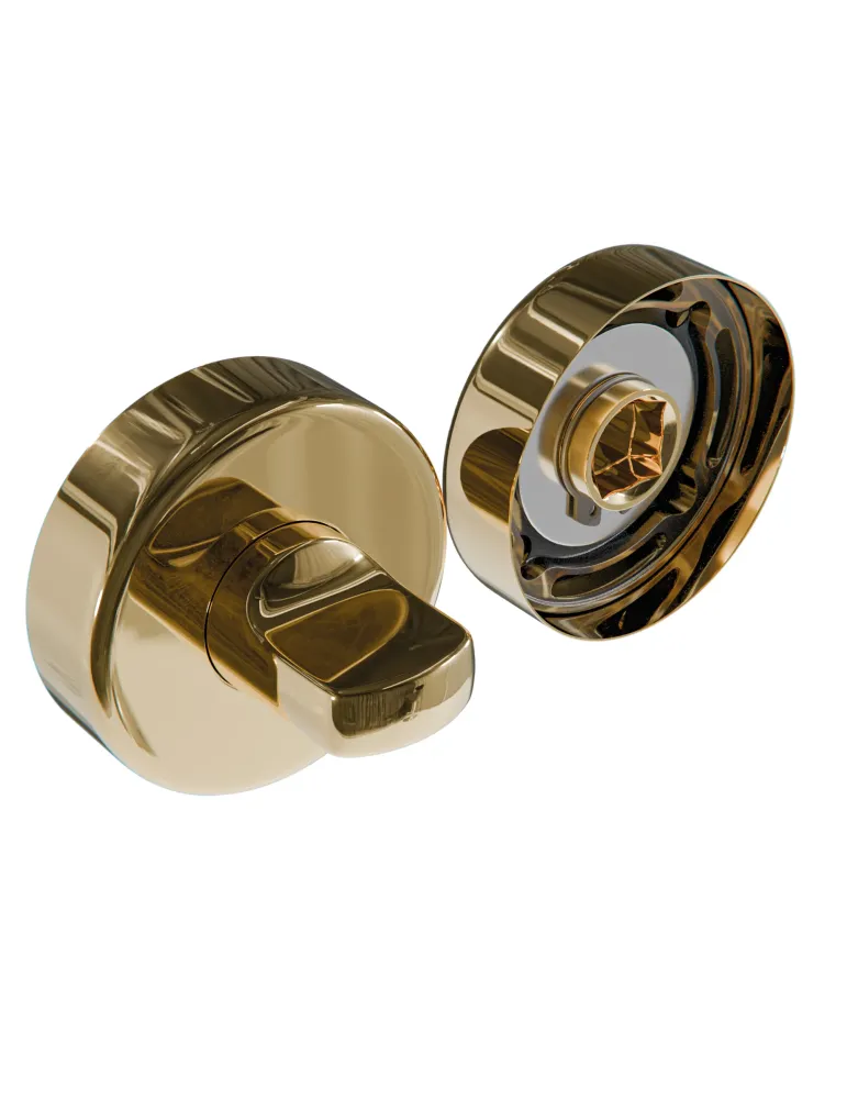Muletilla 3 - Ø37 mm - Latón - Pulido