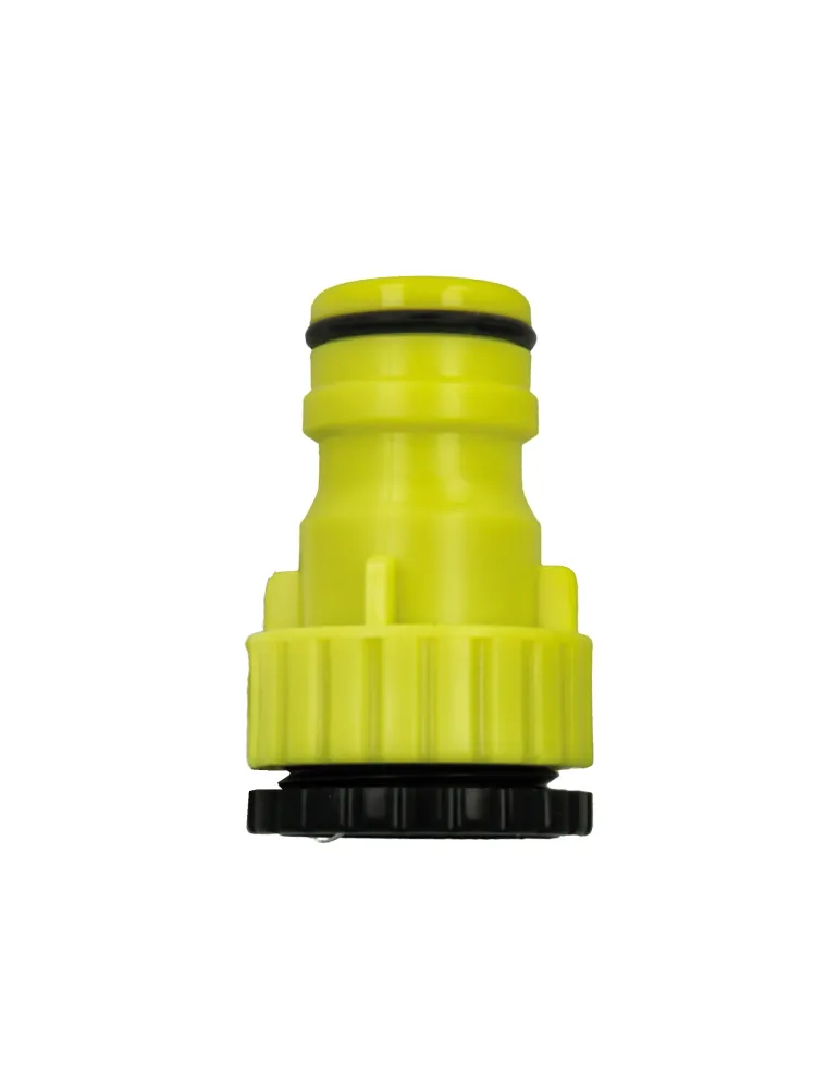 Adaptador + reductor R52 - 3/4'' - 1'' - ABS - Verde pistacho-Negro