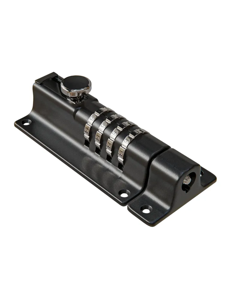 Pasador con combinación 990 - 102 mm - Zamak - Negro