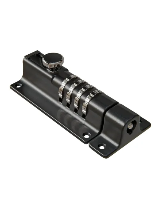 Pasador con combinación 990 - 102 mm - Zamak - Negro