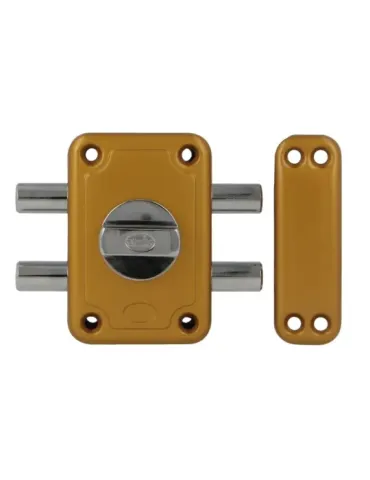 Pasador seguridad 82P - 96 x 66 mm - Acero - Esmaltado oro