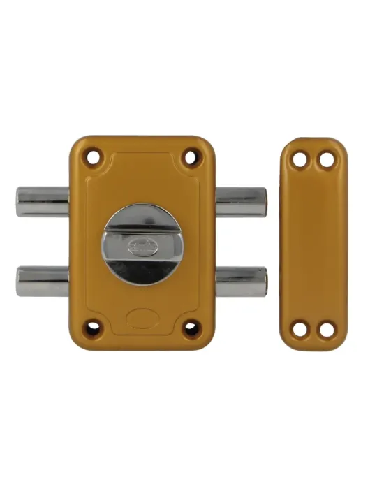 Pasador seguridad 82P - 96 x 66 mm - Acero - Esmaltado oro