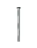 Pata de mesa 16 - Ø60 x 700/1000 mm - Acero - Cromado mate