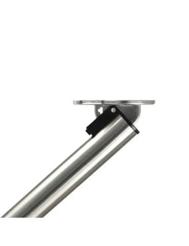 Pata de mesa 17 - Ø50 x 710 mm - Acero - Cromado mate