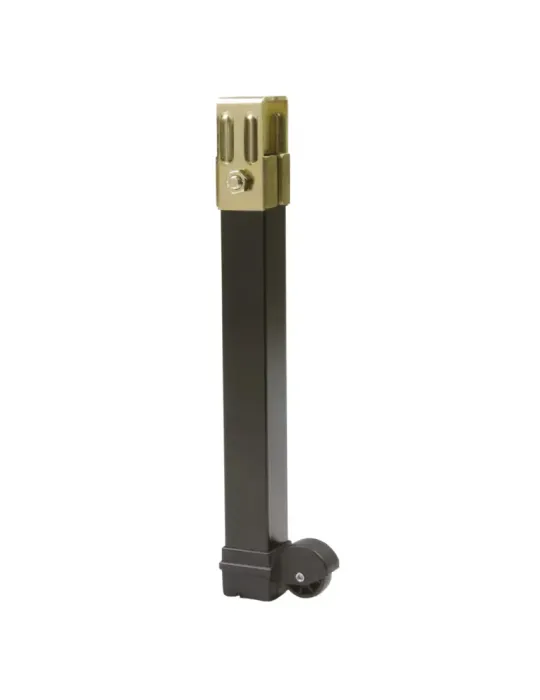 Pata somier 15 - 270 x 30 x 30 mm - Acero - Negro