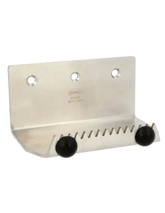 Pedal puerta 2 - 121 x 81 x 3 mm - Acero inoxidable 18/8 - Mate
