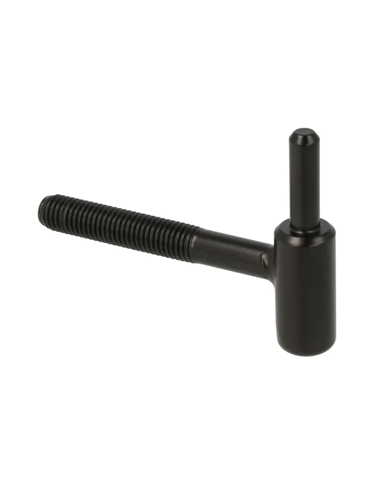 Pernio directo a pared 2995 - 94 x 70 mm - Acero - Negro