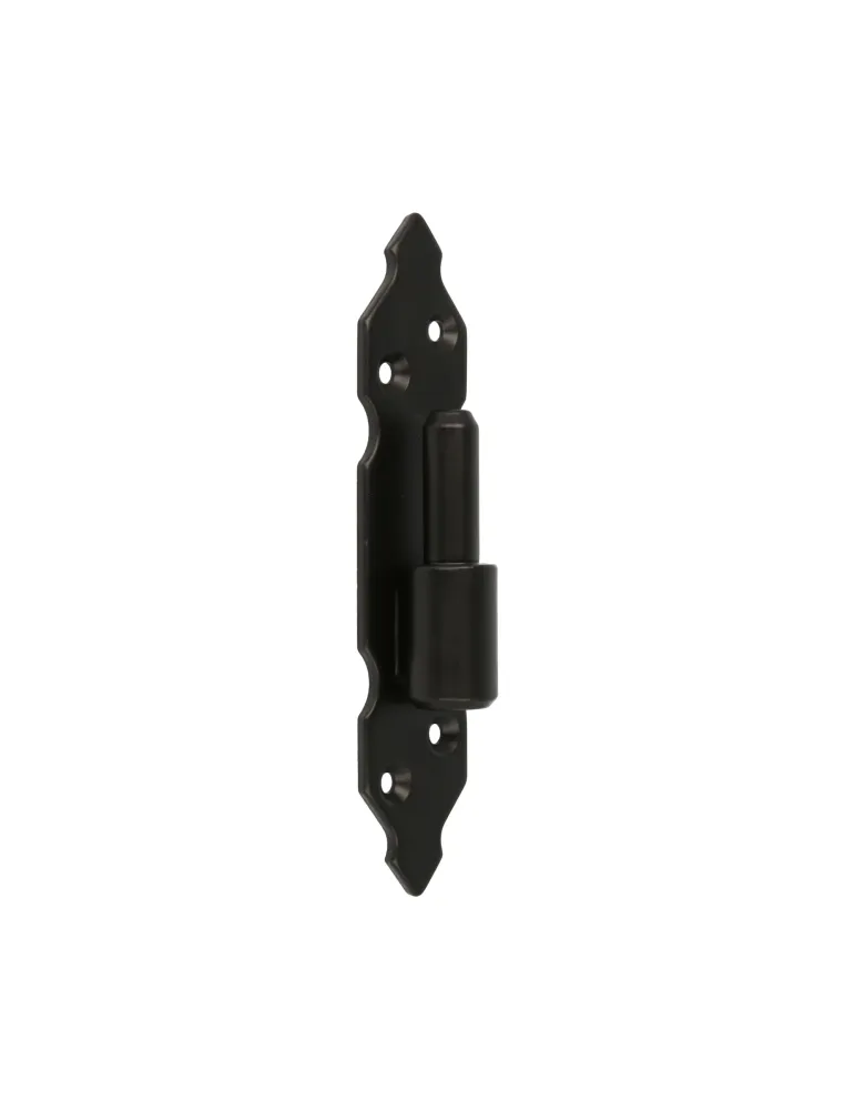 Pernio gótico 8030 - 170 x 35 x 4 mm - Acero - Negro