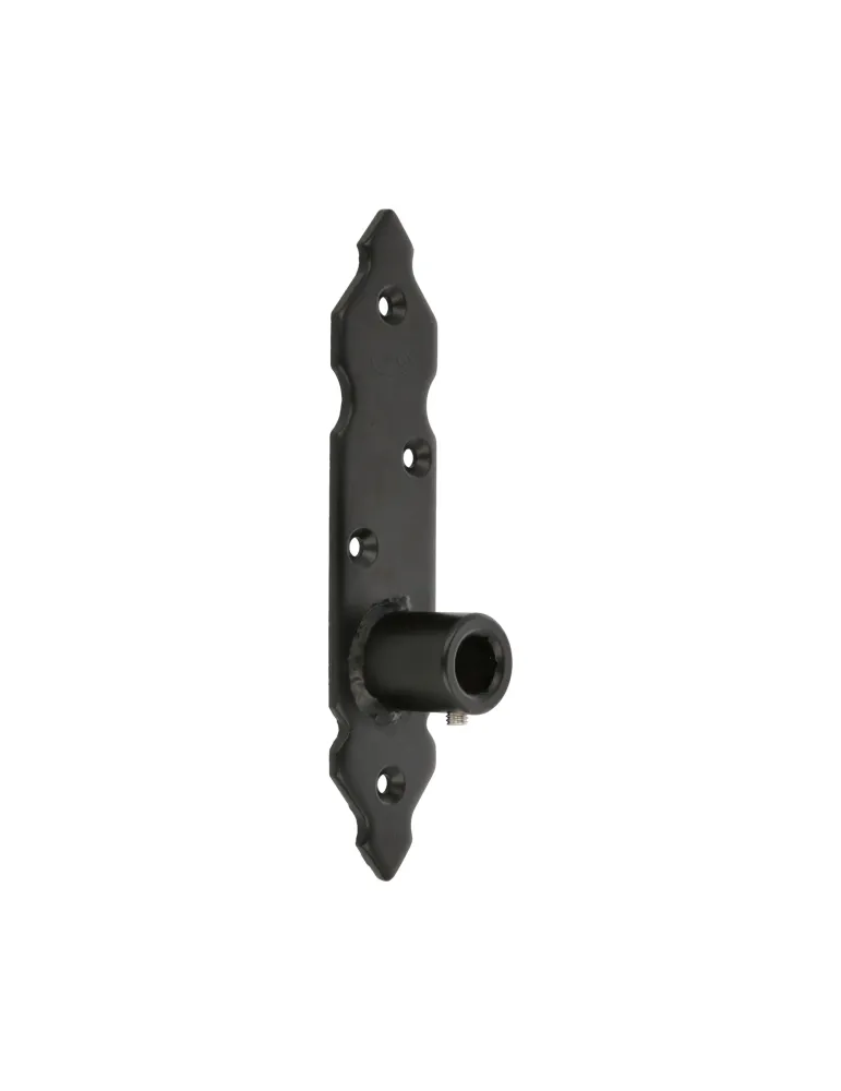 Pernio regulable 8060 - 170 x 35 x 4 mm - Acero - Negro
