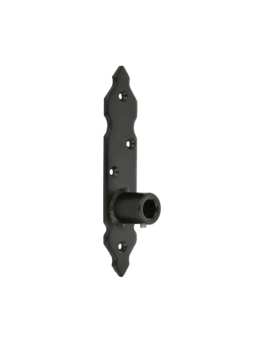Pernio regulable 8060 - 170 x 35 x 4 mm - Acero - Negro