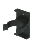 Pinza zócalo madera 11 - Ø27 mm - Plástico - Negro