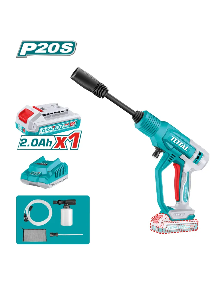 Pistola Limpieza a batería TPWLI20362E - 20 V