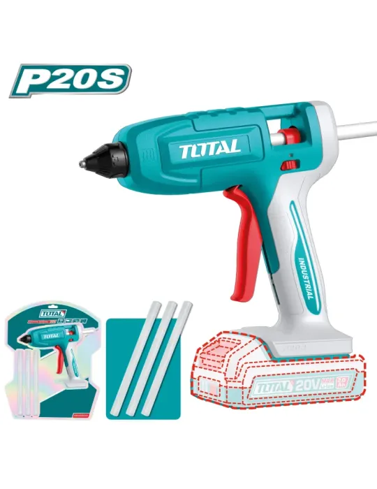 Pistola de pegamento a batería TGGLI2003 - 20 V