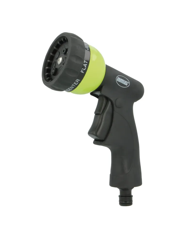 Pistola riego R24 - 180 mm - ABS - Verde pistacho-Negro