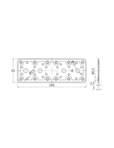 Placa Mod. 501