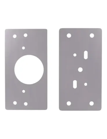 Placa de reparación BC02 - 90 x 45 mm - Acero inoxidable - Mate