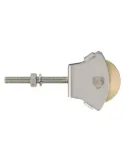 Polea metálica 23 INOX. - M6 x 50 mm - Acero inoxidable 18/8 - Mate