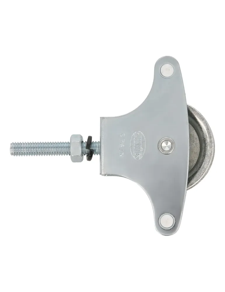 Polea metálica 3 - M6 x 40 mm - Acero - Zincado
