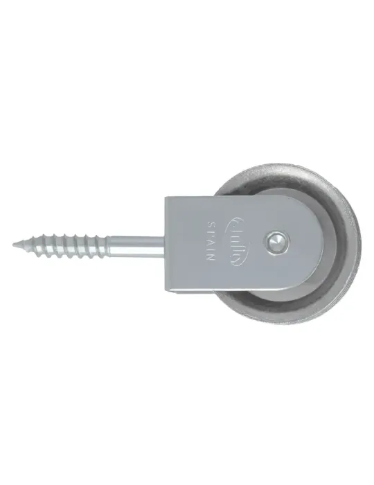 Polea metálica 303 - Ø39 mm - Acero - Zincado
