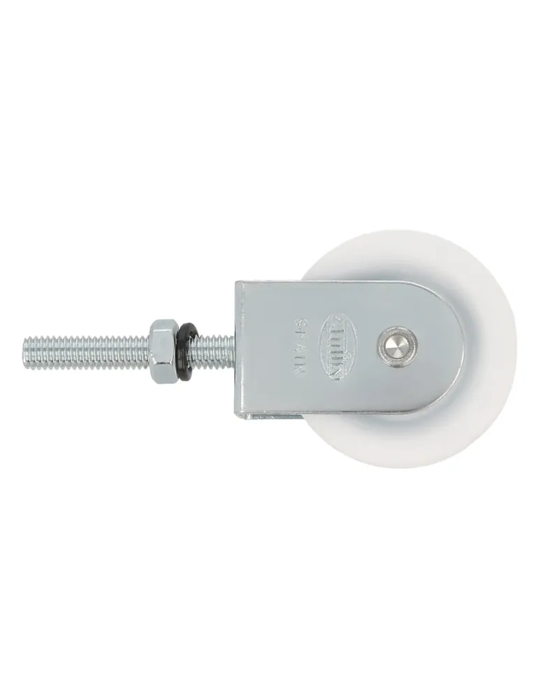 Polea plástico 101 - M6 x 35 mm - Acero - Zincado