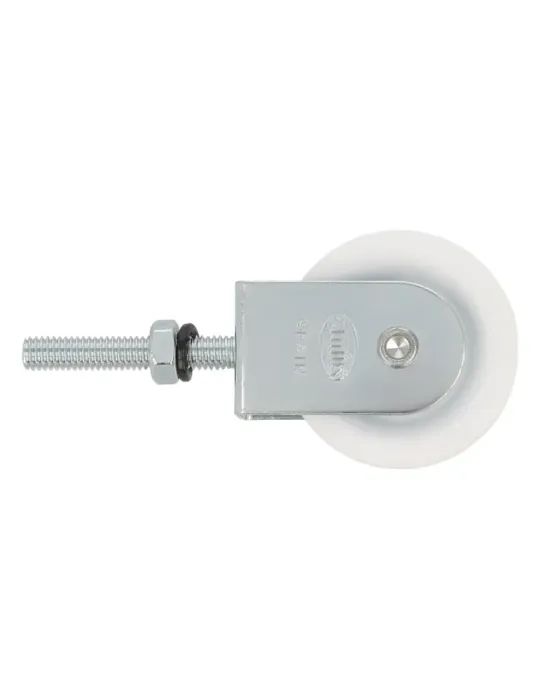 Polea plástico 101 - M6 x 35 mm - Acero - Zincado