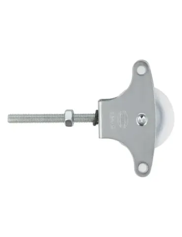 Polea plástico 11 - M6 x 60 mm - Acero - Zincado