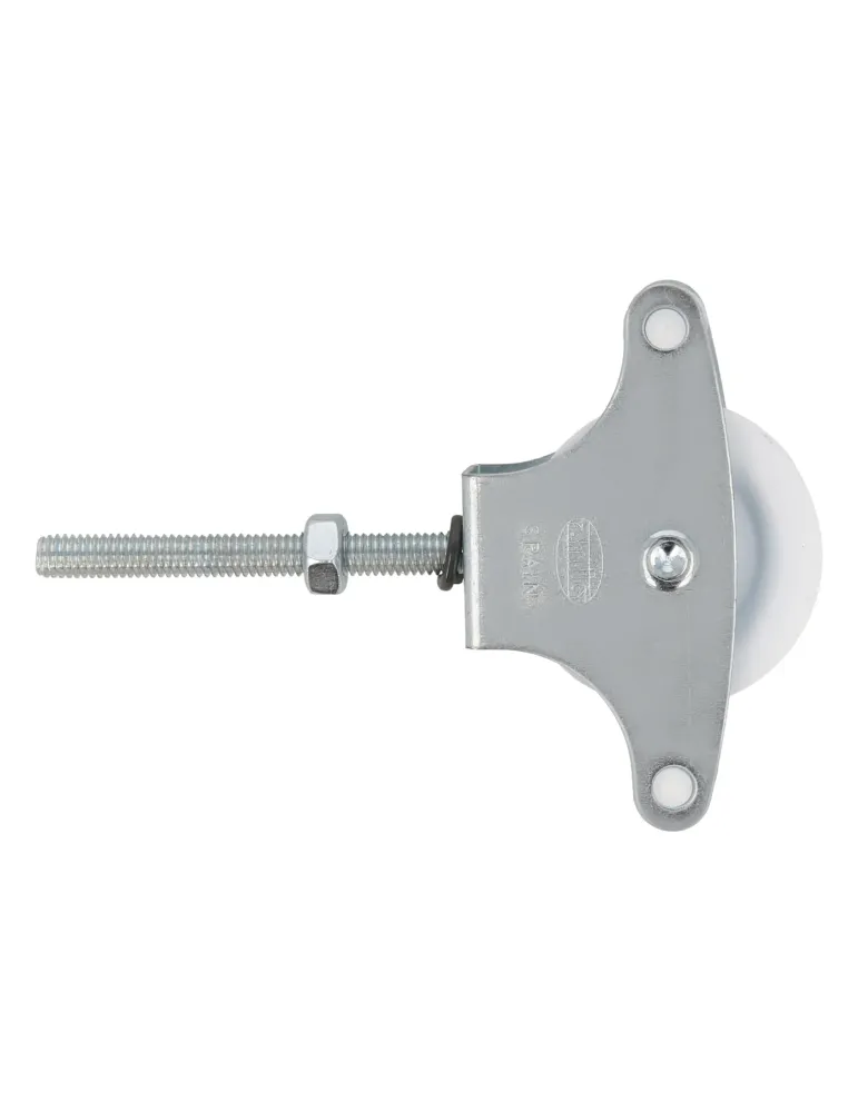 Polea plástico 11 - M6 x 60 mm - Acero - Zincado