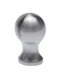 Pomo 790 - Ø13 x 21 mm - Zamak - Níquel cepillado