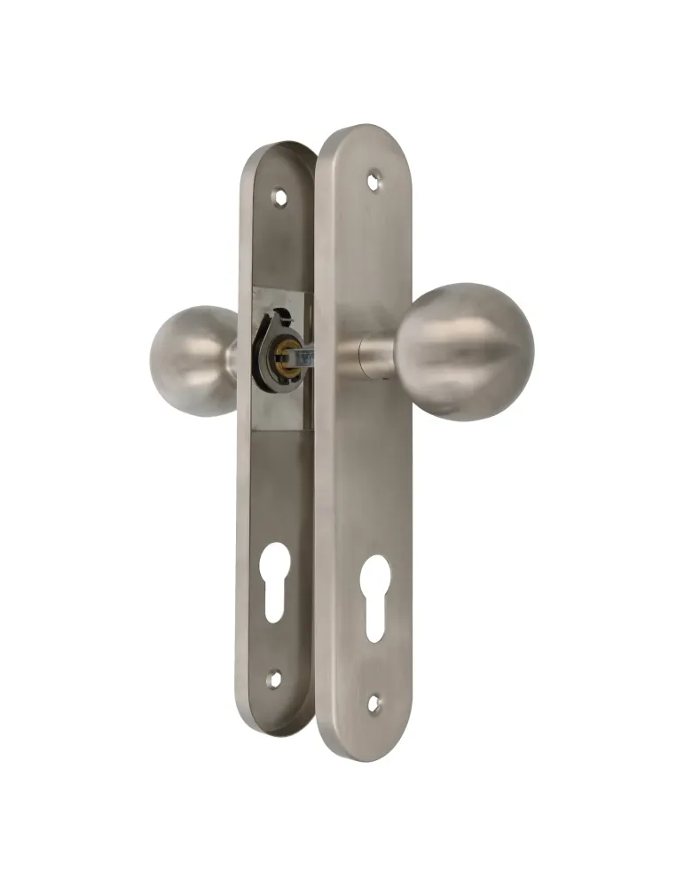 Pomo giratorio 11GPB85 - 245 x 45 mm - Acero inoxidable 18/8 - Mate