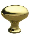 Pomo latón 370 - Ø30 mm - Latón - Pulido barnizado