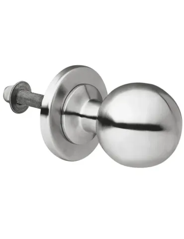 Pomo puerta de entrada 11 - Ø66 mm - Acero inoxidable 18/8 - Mate