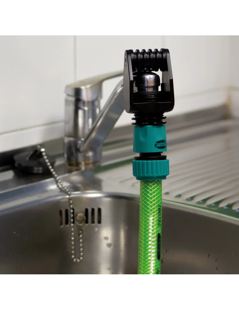 Adaptador grifo universal 2075 - ABS / goma - Verde pistacho