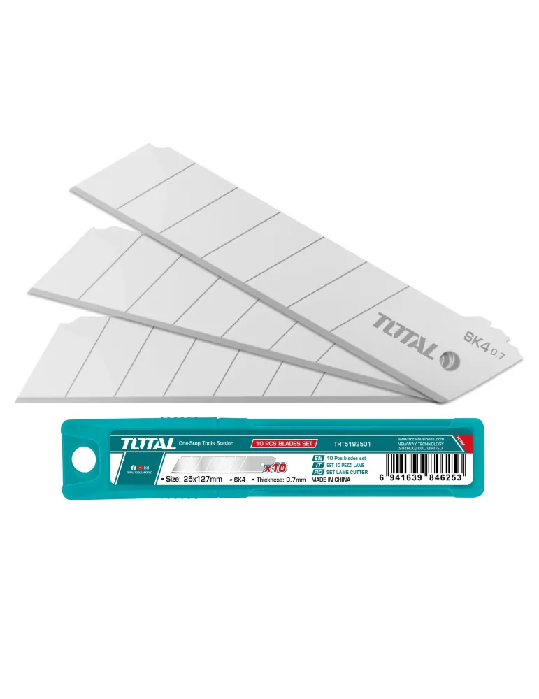 Recambio cuchillas cutter THT5192501 - 25 x 127 mm