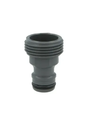 Adaptador macho R03 PLUS - 3/4'' - ABS / goma - Gris