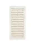 Rejilla ventilación autoblocante 8 - 250 x 120 mm - ABS - Blanco