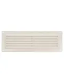 Rejilla ventilación autoblocante 9 - 260 x 90 mm - ABS - Blanco