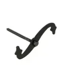 Retenedor contraventana 1 - 105 x 131 mm - Acero - Negro