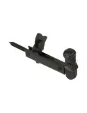 Retenedor contraventana 6 - 157 x 60 mm - Zamak - Negro