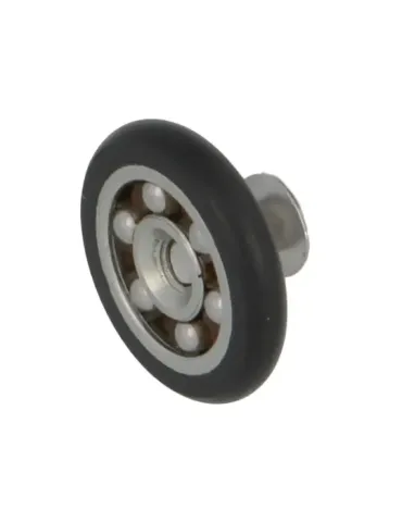 Rodamiento mampara MMP02 - Ø20 mm - Poliamida - Negro