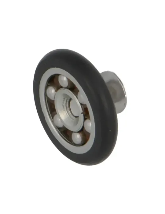 Rodamiento mampara MMP02 - Ø20 mm - Poliamida - Negro