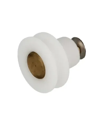 Rodamiento mampara MMP06 - Ø22 x 19 mm - Nylon - Blanco