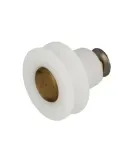 Rodamiento mampara MMP06 - Ø22 x 19 mm - Nylon - Blanco