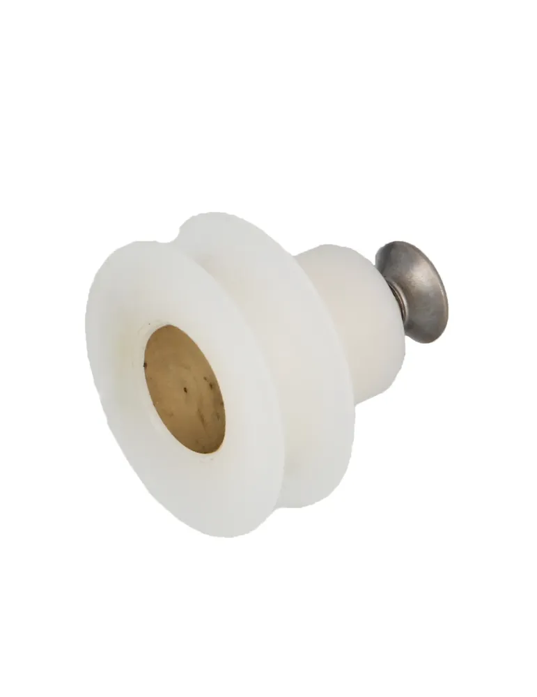 Rodamiento mampara MMP08 - Ø25 x 16 mm - Nylon - Blanco