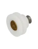 Rodamiento mampara MMP09 - Ø24 x 16 mm - Nylon - Blanco