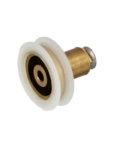Rodamiento mampara MMP10 - Ø22 x 28 mm - Nylon - Blanco
